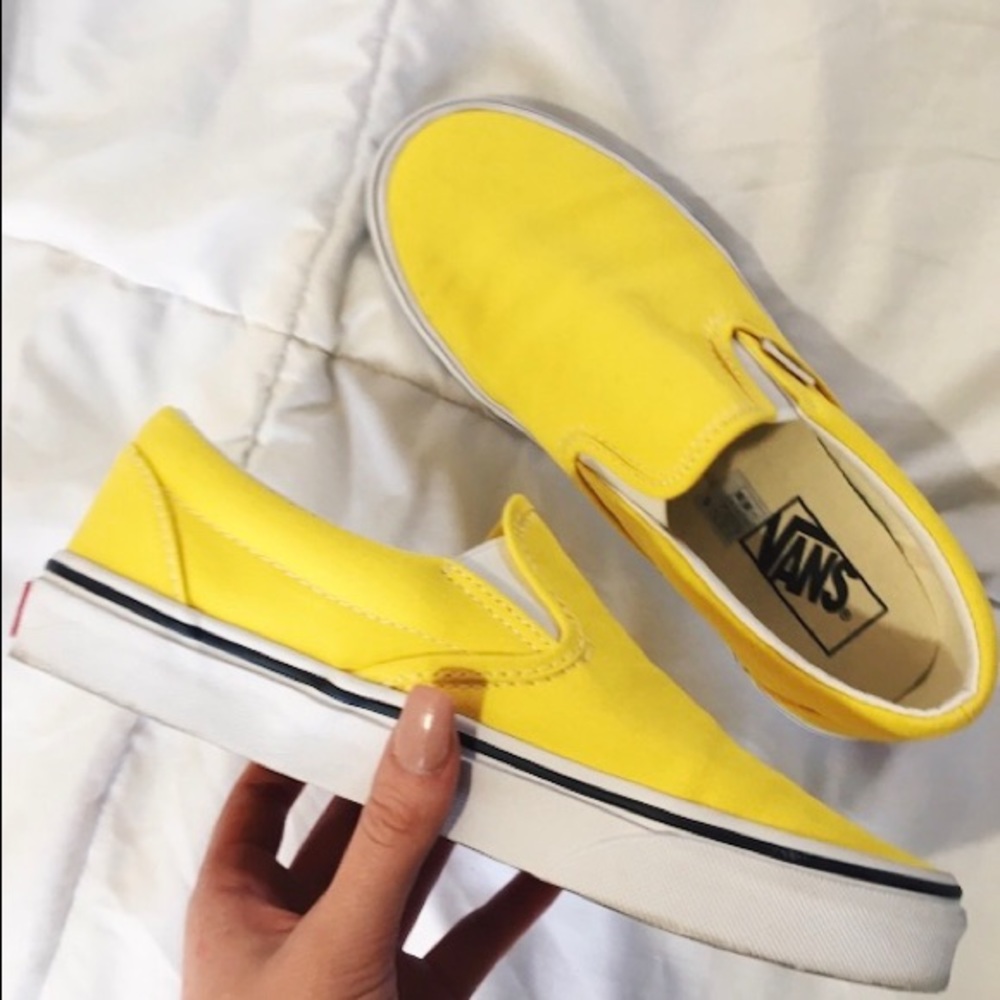 Yellow vans